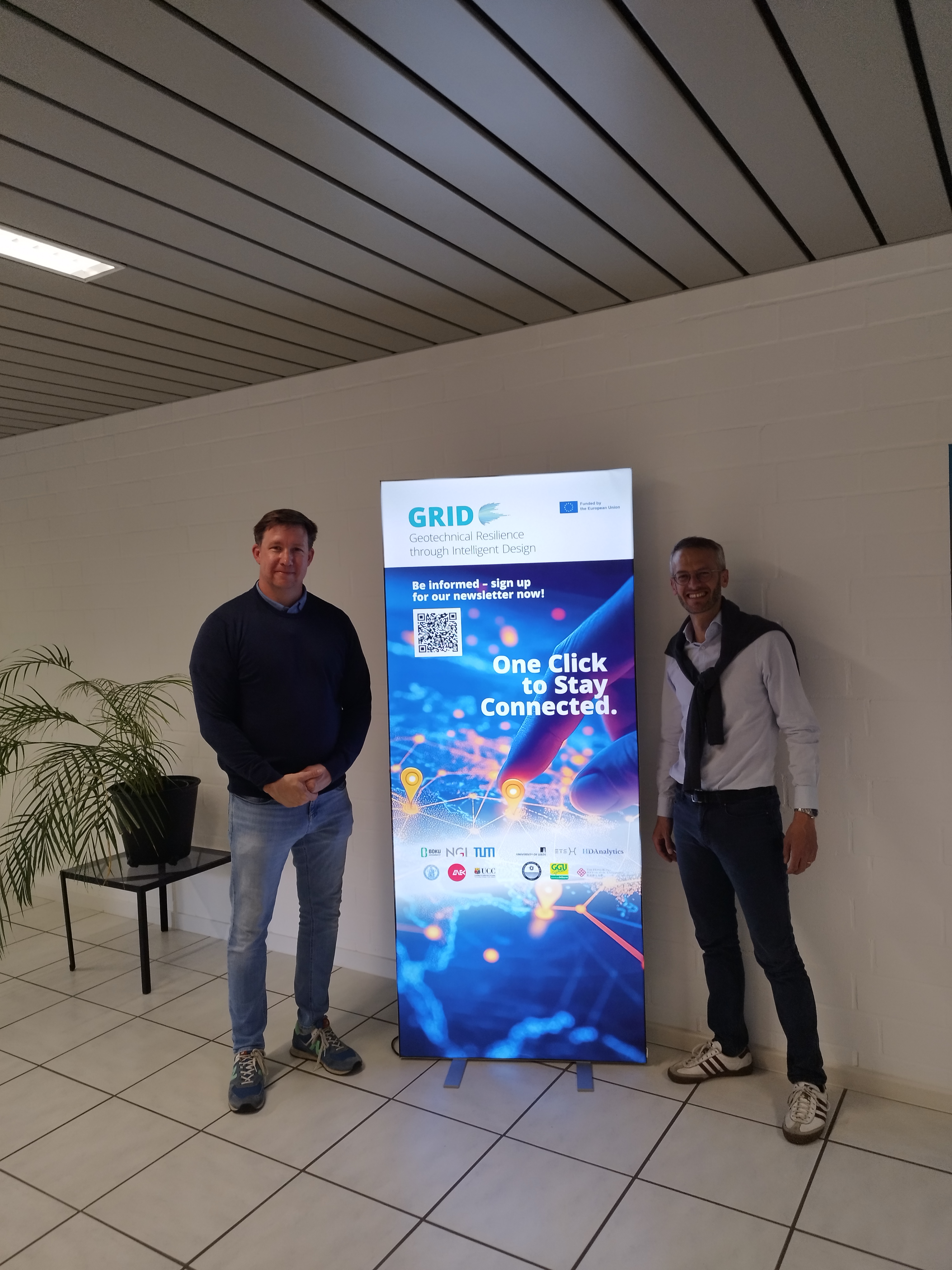 GRID Coordinator visits GGU on Secondment