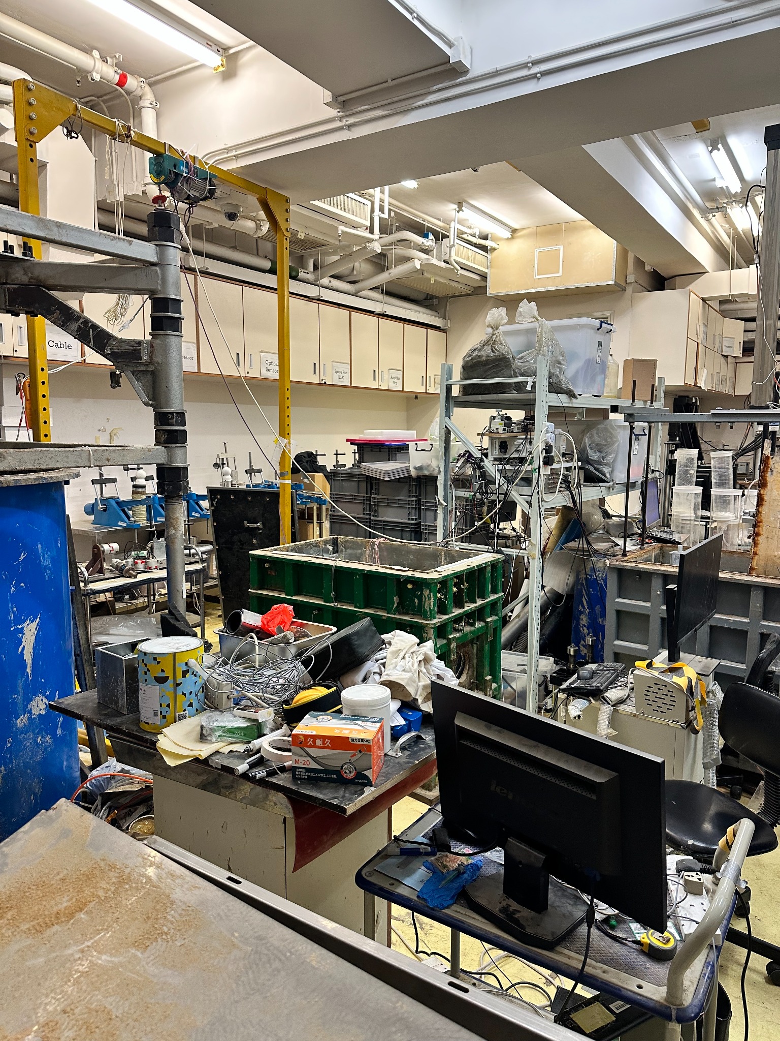 PolyU Geotechnical Engineering Unit laboratories
